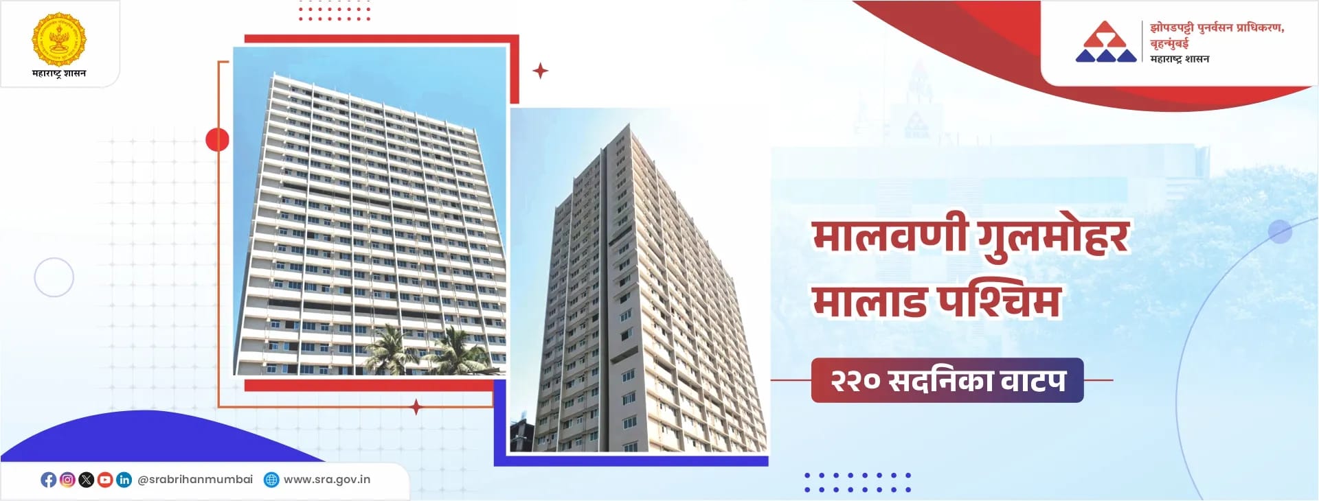 Slum Banner Slum Rehabilitation Authority, Brihanmumbai